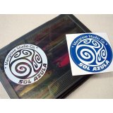 Mangrove Studio・ソルアズーラ・ラウンドステッカー