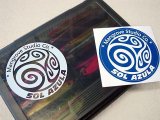 Mangrove Studio・ソルアズーラ・ラウンドステッカー