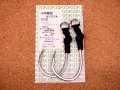 小平商店オリジナル 『K印』 プラグ用シングルフック TUNED管ムロ 30＋35 for Bevel Swimmer