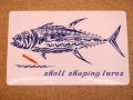 Shell Shaping Lures・ステッカーTuna