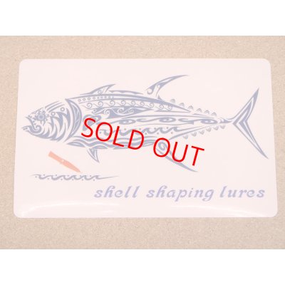 画像1: Shell Shaping Lures・ステッカーTuna
