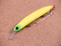 TACKLE HOUSE・NODE.130SDJサワラージャーキングチューン/蛍光マットイエロー(ケイムラ)