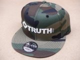 画像: TRUTH JAPAN × NEWERA Original Cap フラットバイザー 2025・カモフラージュ/ホワイト