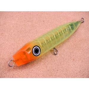 画像: ヤッターフィッシング・ヤッターペンシル200 リブモデル スイチョクウキ/小平商店オリジナルカラー オレンジヘッド