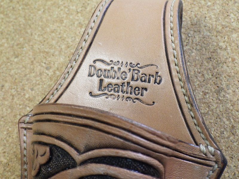 画像: DOUBLEBARB LEATHER/Leather Pliers Sheath for KNIPEX・2615-200S 3