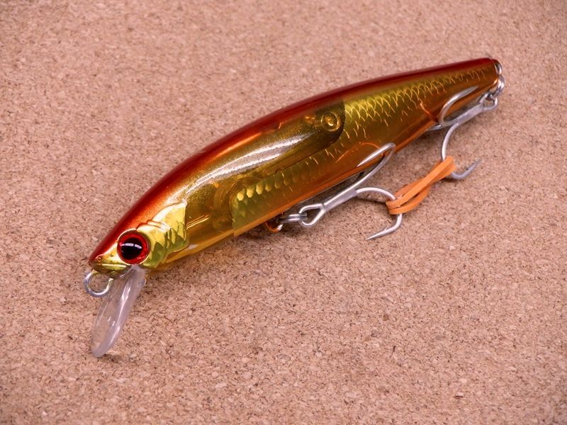 画像1: SHIMANO・Scorpion WORLD JERK 110S FLASH BOOST/003 Nレッドゴールド (1)