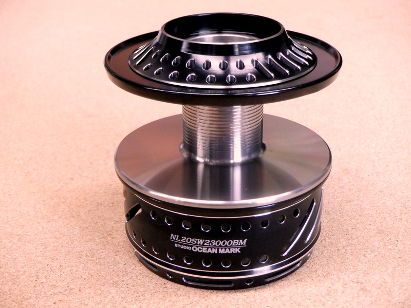 画像1: STUDIO OceanMark・CUSTOM SPOOL NO LIMITS 20SW23000BM/BD(ブラックダークシルバー)  (1)