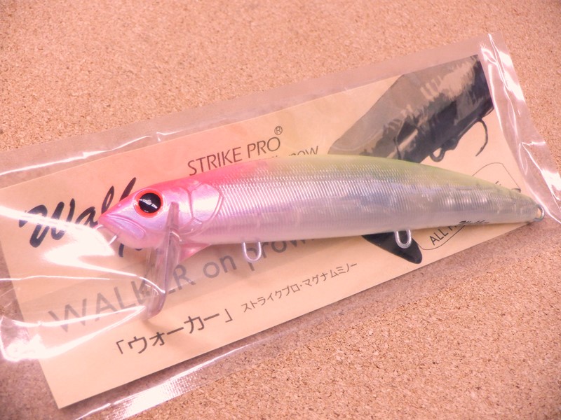 画像1: Mangrove Studio・STRIKE PRO Magnum Minnow Seabass Edition 160 Walker/ゴースト ピンクチャート (1)