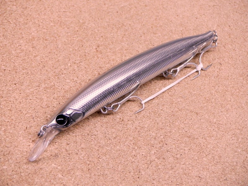 画像1: TACKLE HOUSE・NODE.130SDJサワラージャーキングチューン/メッキシルバー(ケイムラ) (1)